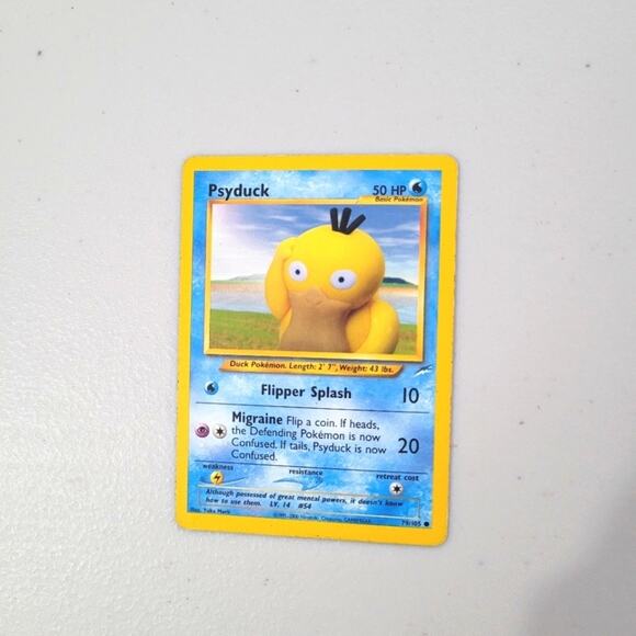 Classic Psyduck 79/105 Neo Destiny Common Pokemon Card - Picture 1 of 2